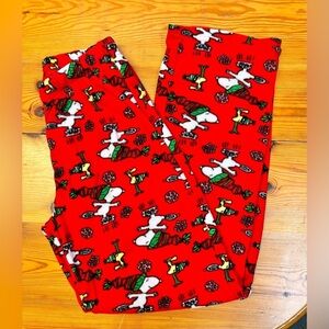 Peanuts Snoopy Christmas pyjama pants